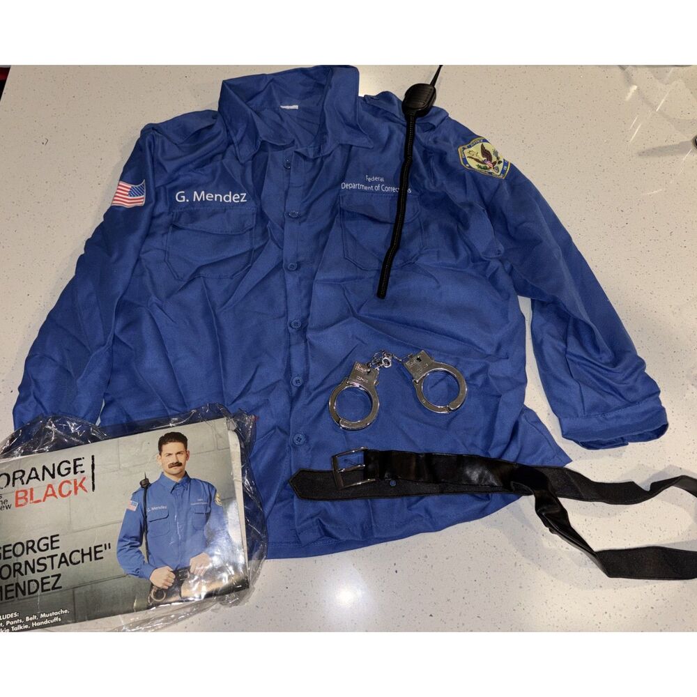 Officer Mendez Orange is the New Black Costume